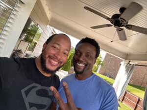 Rob Brown Instagram - For the love/for the streets! Where are your peoples?! Appreciate them! The fruits of our labor is sweet. Always good to see fam and see them winning. Cup runneth over. I’m rambling. Have a blessed week everybody! Much #love @ip_harris let’s get the babies together soon! #brotherhood