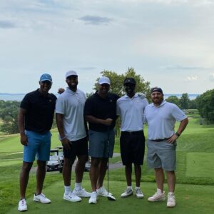 Rob Brown Instagram - Our cup runneth over. Great start to an incredible weekend with some outstanding young men. #holdthetailson #nyc