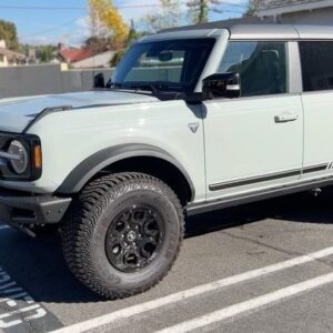 Rob Corddry Instagram - Great wildlife sightings today. A gorgeous hard top First Edition Bronco and his bald grandfather.