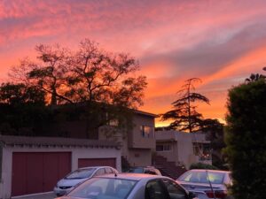 Rob Corddry Instagram - Hey! Thanks, Los Angeles sky. That was cool of you.