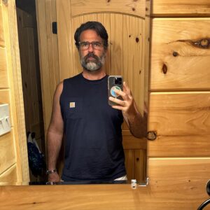 Rob Delaney Instagram - Hiding from fbi in my new cabin