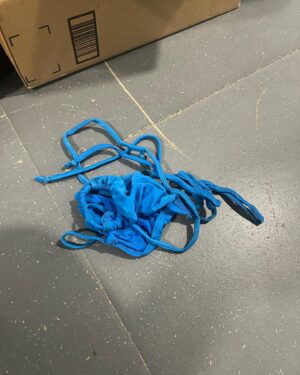 Rob Delaney Instagram - My wife and I are were clearing out a storage unit today & she found the bikini she was wearing when I proposed to her 18 years ago!