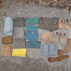 Rob Greenfield Instagram - A decade-long journey has come to completion.
I have finally liberated myself from industrial clothing!

I am now wearing completely homemade, natural fiber, naturally dyed clothing!
Down to the fiber, buttons, thread and dyes.
My wardrobe consists of 19 items, each of which I have a deep connection with.
No logos… No brands… Just the elements of the Earth.

Over the last 8 months I have immersed myself…
I have learned about different fabrics, fibers and plant dyes. I have sewed, knitted, felted and dyed. I have harvested plants and prepared dye baths. I have overcome many moments of overwhelm and confusion in a realm that was new to me. I have seen the magic of black walnuts and indigo in contact with cotton, linen and wool, creating colors that enlivened me deep inside.

I have deepened my connection with Earth and taken another substantial step away from consumerism and materialism.

Although I put in over 100 hours of work into these clothes, the community put in just as much or more. My success exists as a result of the many community members who supported me with their knowledge, skills and resources.

This marks a chapter on this journey of liberation. At the age of 37, I intend to spend the decades ahead in clothing of this manner. Clothing that represents my own liberation as well as a symbol of the liberation Earth and humanity can have if we learn to foster harmonious relationships.

In truth, the journey is not over. In the years ahead I intend to spend a chapter close to the land and grow all of my fibers from source and take part in every step, directly in contact and harmony with the land that I am on, to make a wardrobe that is fully from one place on Earth and can fully return to that place.

Ultimately, this is a move forward in readying myself for my eventual mission to return my body to Earth, completing the cycle of life in harmony. I dream of every item I own returning to Earth with me, fully embracing my impermanence. To me, impermanence is a universal truth, and this is what I seek to be a part of.

Love,
Robin