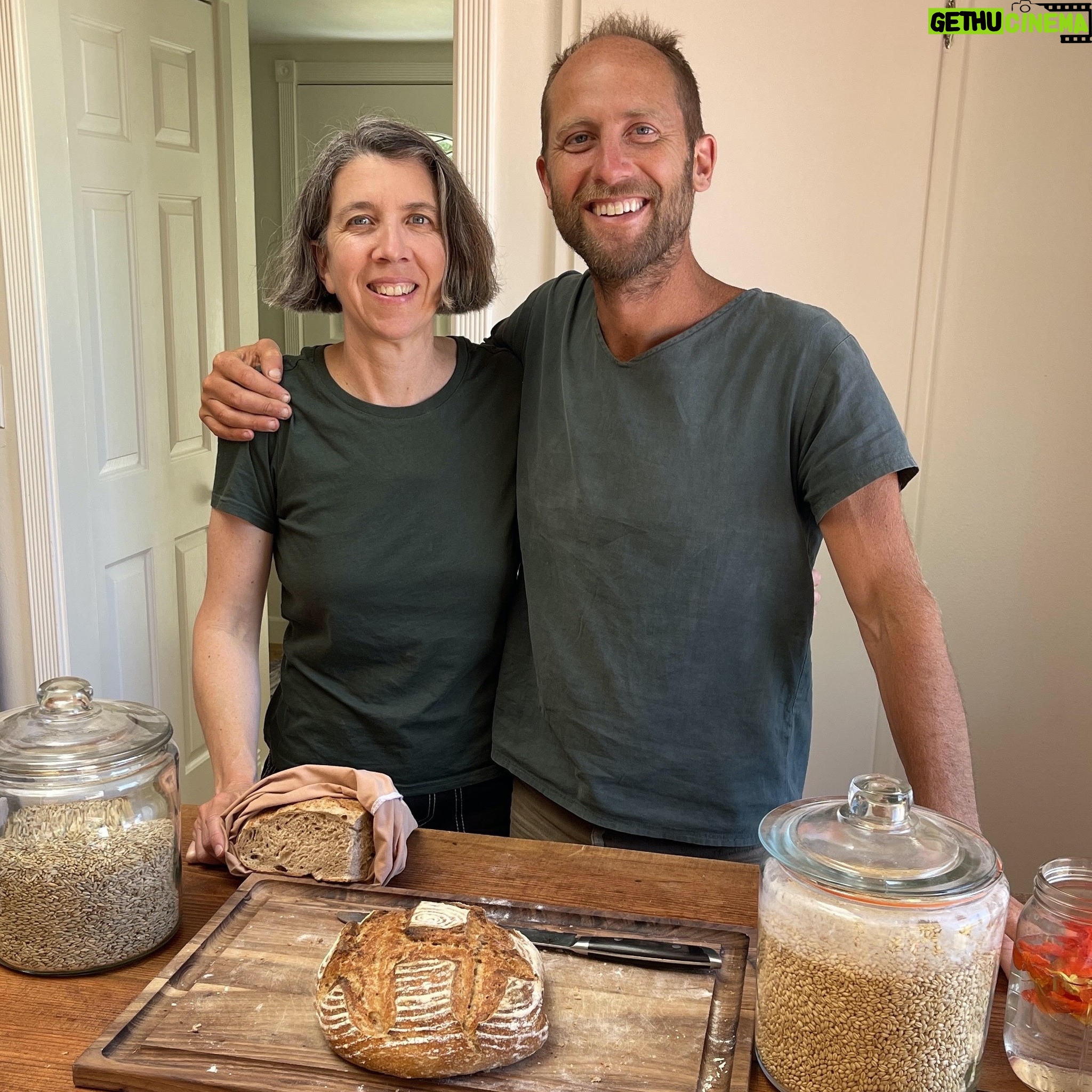 Rob Greenfield - 1.1K Likes - What a joy it was to spend the morning with Anne-Marie Bonneau
@zerowastechef!
For over a decade Anne-Marie has been sharing her passion with us for how to live in alignment with Earth. Her social media channels, blog and book are incredibly helpful resources for all who are seeking to break free from consumerism and reduce their dependence on money through embracing the simplicity of living low waste. Much of what she shares centers around eating whole, local foods – with a focus on using every last bit!
The sourdough bread she made for me yesterday brought much satisfaction. You can learn how to make sourdough just like her through her online sourdough recipe and utilize her many other fermentation guides! Her book, The Zero Waste Chef, is one of my top recommendations for your kitchen. Anne-Marie and I have been working together on this shared mission for a decade and our work is very in alignment. If you have benefited from what I’ve shared, you are likely to benefit from her as well.
Follow her at @zerowastechef
Love,
Robin