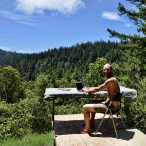 Rob Greenfield Instagram - Here I have perched and here I have written…

It is here, with no internet and nobody to talk to, that I shielded myself from the distractions of life and overcame a 4 year struggle… Many of you have heard me say that my book is coming, and then again, my book is coming. 

Today, a new chapter of my life begins. I have completed Food Freedom and I finally have this gift to offer to the world. There are many books out there and in my opinion this book is not absolutely needed. However, I feel certain that those who pick up this book are going to deepen their connection to the plants. Both the plants that are already growing freely and abundantly around them, and the plants they begin to grow through the inspiration and insight they receive from this book. Those who have never foraged a plant, will forage their first. Those who have never grown a plant, will grow their first. And those who are already on the plant path, will take another step.

This is my gift and I offer it to you. Food Freedom documents my year of growing and foraging 100% of my food. It shares my journey of exploration and connection with our plant relatives and my realization that I can live in reciprocity. It explores the issues with our industrial food system and how communities are taking control of their food and creating food sovereignty. And it shares how you, too, can grow your own and forage to gain food freedom. It is an empowerment manual for liberation through food.

The book is offered on a donation basis, with money as no barrier. I am submitting the book to print in early June and expect to be shipping books (worldwide) and delivering the ebooks in early July.

Thank you to all have supported me in this endeavor. Completing this book starts a new chapter of integrity for me

Love,
Robin

The book is available at robingreenfield.org/shop/foodfreedom

I am hosting book readings and foraging walks here in Southern California as well!
Santa Cruz - 5/30
San Francisco - 6/1
Oakland - 6/2
Los Angeles - 6/8
San Diego - 6/20
Also Los Angeles - 6/16 Simplify My Life Gathering

Details at robingreenfield.org/schedule