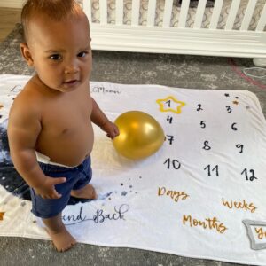 Robbie Jones Instagram - Still can't believe he's 1... Happy Birthday son! Dada loves you so much! ❤☀️👑🌍 #LilGrownMan