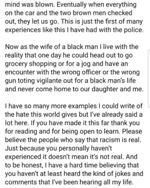 Robbie Jones Instagram - The entire open letter from my wife. Continued from my previous post. 🙏🏾❤