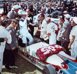 Robby Gordon Instagram - 😭 Today we lost my childhood hero. 

I was very fortunate enough at a young age to be able to grow up in the Parnelli Jones Shop in Torrance Ca. It was know as American Racing Equipment/ Vels Parnelli Jones Racing. 

When I was about five or six years old, there were Motorsport  icons that worked there, Walker, Evans, John Bernard, Art Hale, Dick, Russell, and so so many talented people, 

PJ, and myself would run around the shop as wild Indians and get yelled at all the time by Dick Russel (I still have the scar that will always be there on my left middle finger from playing with the diegrinder at your shop natural TATOO scar that I hid from my parents as I was scared they would let me go back to the shop)

So many good stories 🤪

Parnelli thank you for all the Vision, Excitement, and dedication to motorsport that you showed us all.

You were the one that showed me that I don’t have to just do ONE form of Motorsport you raced in everything that had a steering wheel and Kicked Ass on and off the track. 

Parnelli raced in Off-Road, Sprint cars at Ascot where he took me for a ride in the Blazer and raced Indycars, Drag Racing with the Flying Hawian Team and NASCAR you will always be my hero. 

Love you my Hero and Friend, We will miss you..

See you on the other side RIP my friend 🏎️