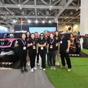 Robby Gordon Instagram - @SpeedUTV is on Display at the World Famous GT Show in Suzhou this weekend. March 29 - 31, 2024 at Suzhou International Expo Centre in Suzhou,

If you are attending the event stop by Booth 77🤪 imagine that Booth 77

Our SPEED booth number is D1-77 (No. 77, Floor 1, Hall D), 

On Display we have  the @speedutv Diablo and ElJefe ans well as many of our SPEED accessories. 

A few of my US friends like Sue Mead and Amy were super excited to see the latest Speed Cars and they had to jump in them last night 😳🤪 Sue has actually finished the Dakar Rally…… 

Please say Hi to our Amazing SPEED Team!!!!