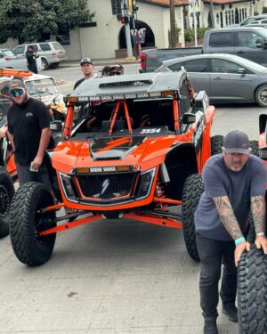 Robby Gordon Instagram - @norraracing_official Technical inspection is underway at the Riviera convention center in downtown Ensenada all the speed cars are lined up. It’s go time. @speedutv