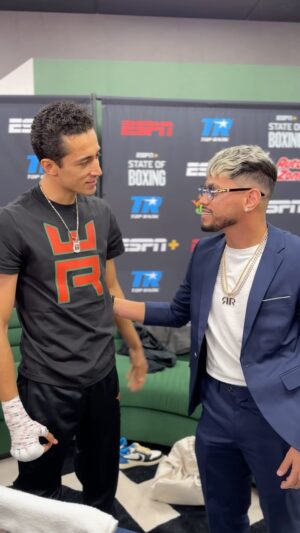 Robeisy Ramirez Instagram - De esto se trata 🤝 

#EspinozaChirino x ESPN 