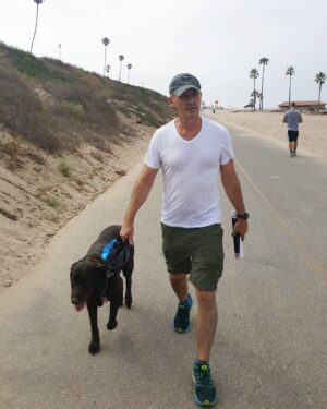 Robert Knepper Instagram - Walk with my Joey #the_robert_knepper_official #knepperspets