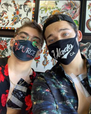 Robert Ochoa Instagram - 3 years ago today we were celebrating taking away your Tattoo-ginity 🤪😂
Since then, you’ve gotten a bunch more & even became a dad which is still crazy to think about!! But to the cutest little nephew might I add 🥺🤎
So proud to see the man & father that you are growing into every day! 
To my bro, Hitta, & duos partner, no better way to cheers with you today than to have our beers in hand!! 😂🍻
Love you bro… 🤎🙏 
@raymondochoa12
