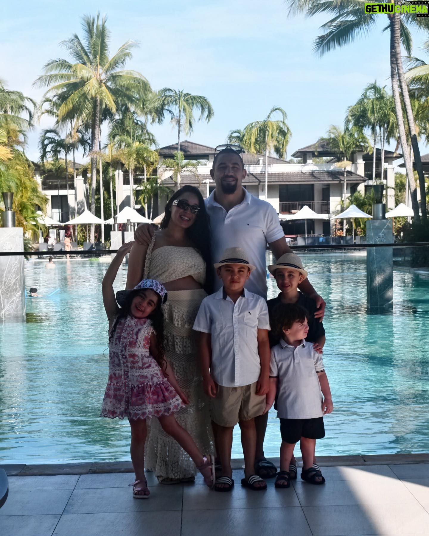 Robert Whittaker - 13.9K Likes - Was able to switch gears the last week and spend some time with the family before coming home and preparing for war 👊🏽Big thanks to the @pullmanportdouglas for having us. We had an amazing time and can’t wait to do it again. #pullmanportdouglas