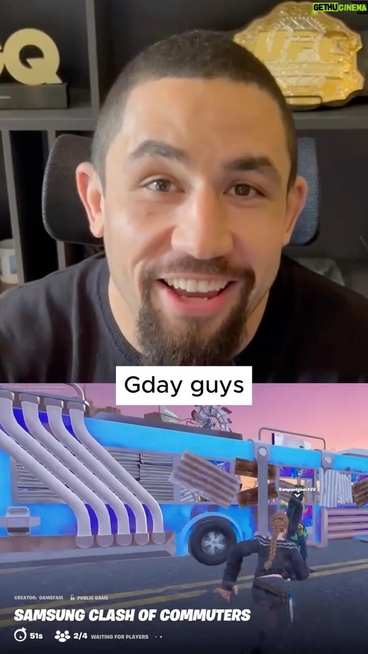 Robert Whittaker - 15.1K Likes - Hey guys, Clash of Commuters, a new Fortnite Map created by Samsung is out now. It’s heaps of fun.
Plenty of great prizes up for grabs too from our friends at @samsungau Go check it out!
#Samsungpartner
#GalaxyS24Ultra
#PlayGalaxy
#ClashofCommuters
Visit Clash of Commuters Competition | Samsung Australia for full T&C’s This is not sponsored, endorsed or administered by Epic Games, Inc