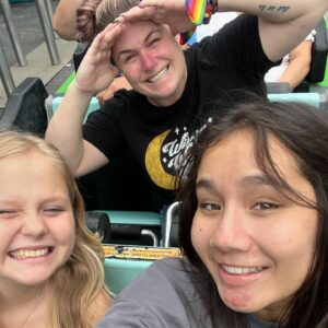 Roberta Blevins Instagram - Happy Mother’s Day to all who celebrate from me and the 2 best girls who taught me how to mom, Abbey & Audrey.

I know everyone thinks they have the best kids, but these two beautiful ladies make me so proud and surprise me every day with how amazing they continue to be.

Abbey speaks fluent Spanish, plays alto saxophone, is starring in the school musical, is on the honor roll and is just an amazing help around the house with all our pets and chores.

Audrey is at UCSB and KILLING it, graduating early to come home and get her masters at SDSU, and is growing up to be the most beautiful and smart woman. I am beyond proud of how hard she works and how far she’s come.

I got to become a stepmom in 2009 when Audrey was just 3, and Abbey didn’t come along for another 3 years. Both of these girls taught me so much about patience and how to listen, how to be the best mom to them I could be, and how to also be their confidant and friend.

Thanks for making me a mama, girls. I love you both so much.

#mothersday #girlmom