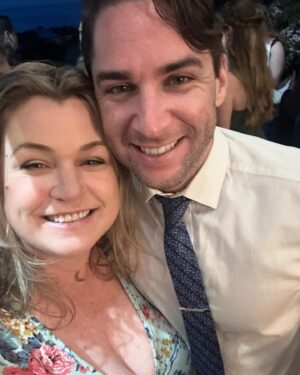 Roberta Blevins Instagram - My cousin James got married!!!🤵🏼‍♂️

Congrats to James and Charlotte for making it official!! And swipe to see some of my MASSIVE family 😂🤣 

And Aunt Jackie looking so cute! ☺️