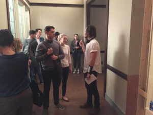 Roberto Aguirre-Sacasa Instagram - 6 days until our seventh (and last) season of #Riverdale premieres! Another BTS pic from the early days. This one from our second episode, I believe…#leetolandkrieger ❤️🏆🔑🎁🎭🎰🎹💃🏽🍔💋⚡️👠😎🎭☠️