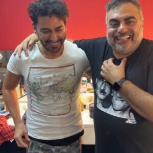 Roberto Moldavsky Instagram - Tun Shabat de lujo!! Con @hpiquin y @eiomoldavsky