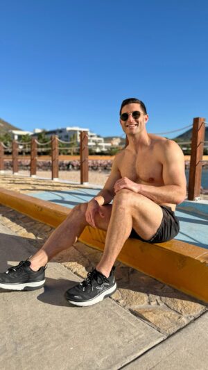 Roberto Portales Instagram - I travel all over the world, and I never leave my @gdefy shoes behind. Even in paradise, I keep up with my fitness routine. They ensure I can stay in shape while reducing my knee, back, and foot pain. I guess you can call them my “SoleMate.” That’s because my GDEFYs come with the most powerful shock absorption system in a shoe. Find your “SoleMate” at gdefy.com and use promo code RJ20 for $20 off today. #GFEDY #GDEFYSHOES #footwear #shoes #fitness #healthandwellness #travel