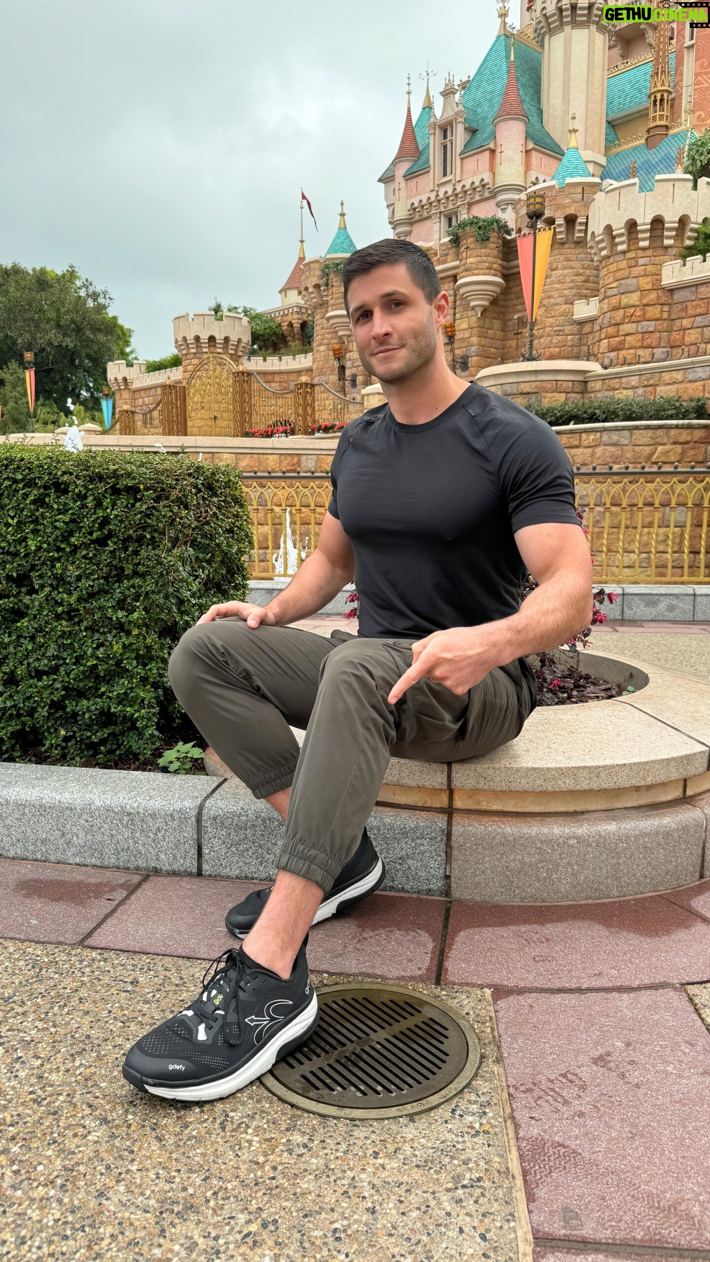 Roberto Portales - 2.9K Likes - I’m especially lucky I brought my @gdefy shoes on our trip, since Trevor had me running all over the theme park. I was able to enjoy the entire day, running, walking, and going up and down stairs without my typical knee, foot, and back pain. Plus my GDEFYs are so easy to style. Get $20 off your pair at gdefy.com with promo code: RJ20 🏃🏻♂️ #GDEFY #GDEFYSHOES #footwear #shoes #themepark #healthandwellness #fitness