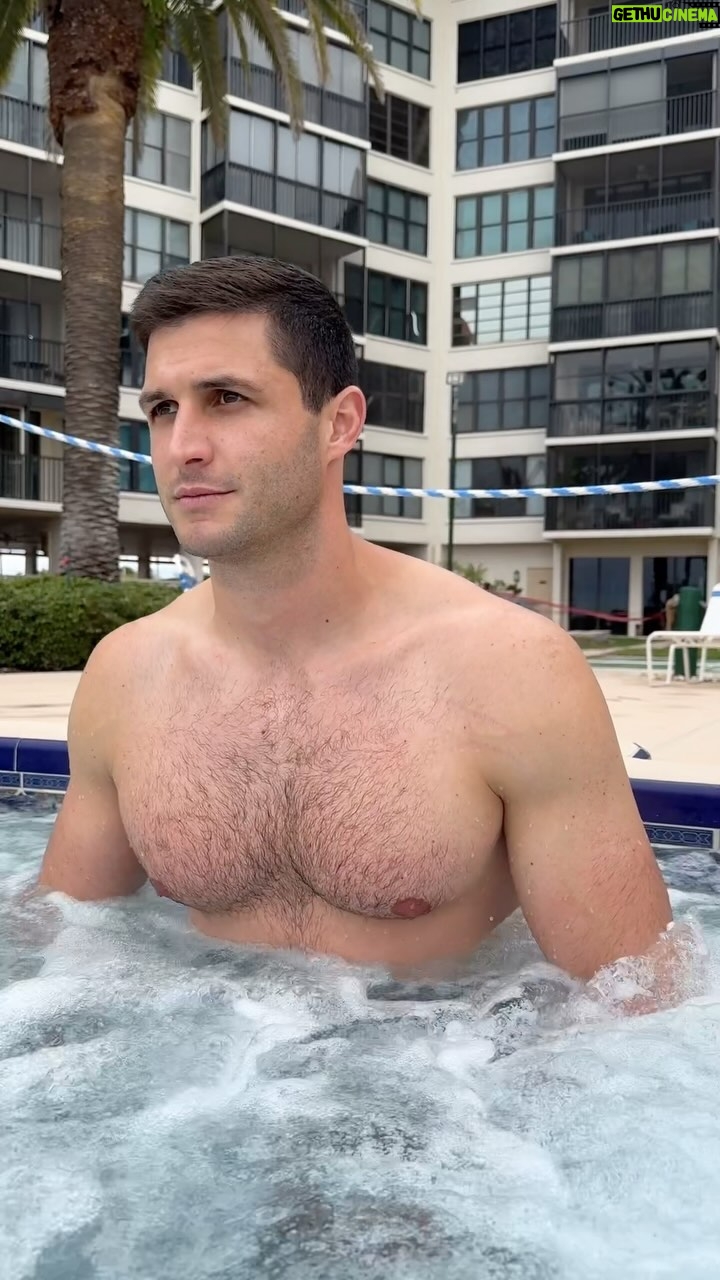 Roberto Portales - 8K Likes - Just a quick little dip #hottub #relaxing #fitness #health #pooltime