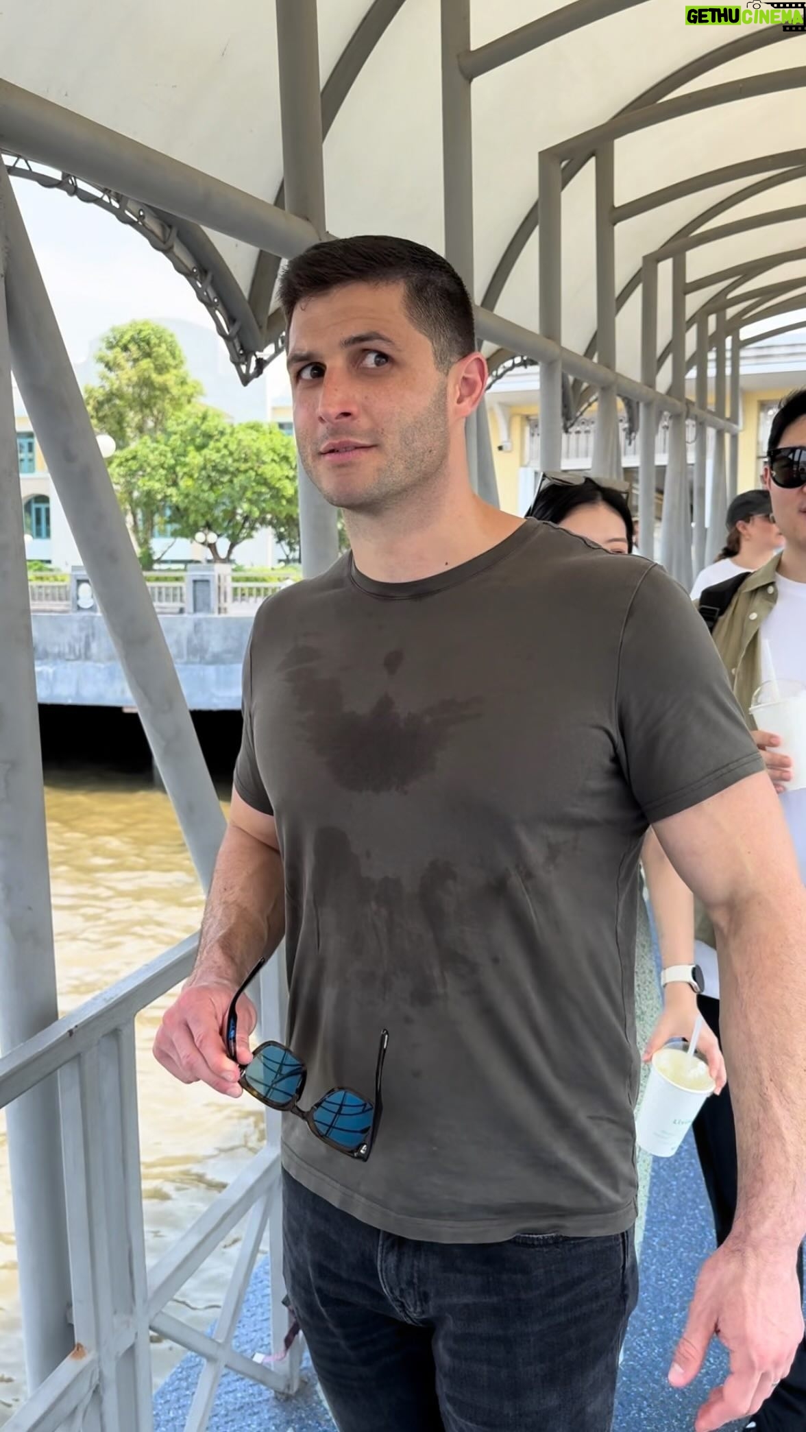 Roberto Portales - 3.7K Likes - I told Trevor we needed a bigger boat… #throwback #thailand #bangkok #river #boat #travel