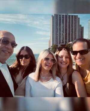Robi Ludwig Instagram - And just like that,  it’s June 1st! Good times down town with Janell Weinstein, @patina_life 
2nd pic- (With Eric and Dina Aronson and Duane Bilotti ).