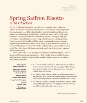 Rocco DiSpirito Instagram - Spring Saffron Risotto is a luxurious and vibrant dish that celebrates the flavors of spring. It’s creamy, flavorful and perfect for showcasing the fragrant saffron threads that create a beautiful golden hue. 

Find it in my new cookbook, Everyday Delicious, a perfect dish to enjoy during the spring season.

#everydaydelicious #saffronrisotto #risottorecipe #recipe #risotto #foodies #bestrecipe #newcookbook #bestcookbook #30minutemeals #cookbookrelease #easymeals #roccodispirito