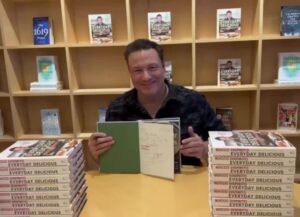 Rocco DiSpirito Instagram - As we get ready to launch Everyday Delicious, my 15th cookbook! I wanted to take a moment to express my sincere  gratitude for the opportunity to collaborate w/ @harmonypublishing, @wellenough, @penguinrandomhouse.  It has been an incredibly rewarding experience, and I am thrilled with the final product.

I truly appreciate the dedication to this cookbook. From initial concept discussions to the meticulous editing process and the beautiful design work, each step of this journey has been marked by professionalism and passion.

Most of all, to my incredible fans and the readers of all my cookbooks. Thanks for sticking by my side, I  can’t wait to share this one with all of you. 

Make sure to check out the Book Tour Dates so you can come say hi!
