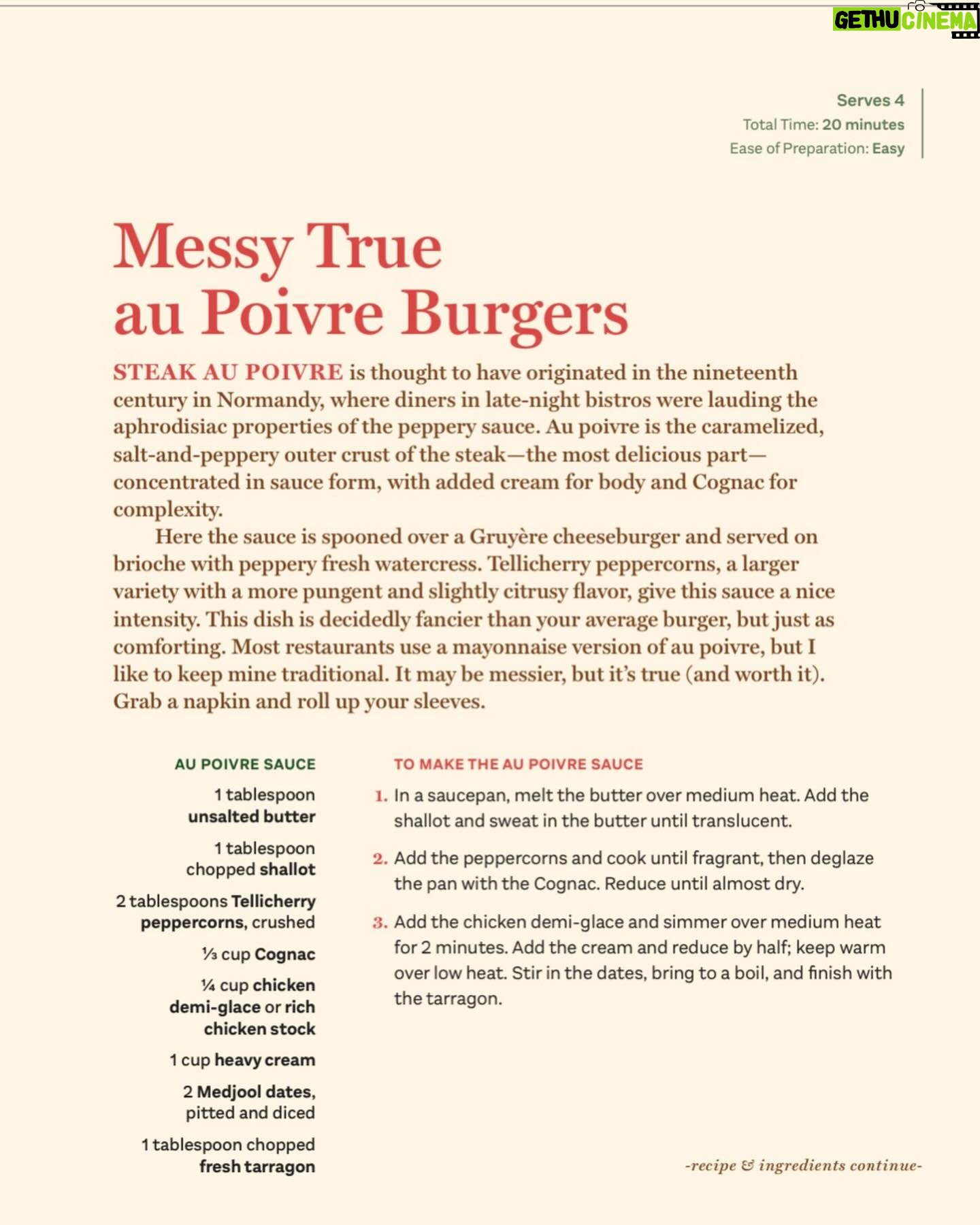 Rocco DiSpirito - 313 Likes - Straight from #everydaydelicious my recipe for a very indulgent au poivre burger. This one hits the spot and still easy to make.
#eat #eater #goodeats #instayum #instadelicious #foodies #nycfood #nycfoodies #foodiesofinstagram #instaeats #chefsofinstagram #cheflife #chefstyle #chef #chefs