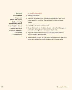 Rocco DiSpirito Instagram - Straight from #everydaydelicious my recipe for a very indulgent au poivre burger. This one hits the spot and still easy to make. 

#eat #eater #goodeats #instayum #instadelicious #foodies #nycfood #nycfoodies #foodiesofinstagram #instaeats #chefsofinstagram #cheflife #chefstyle #chef #chefs