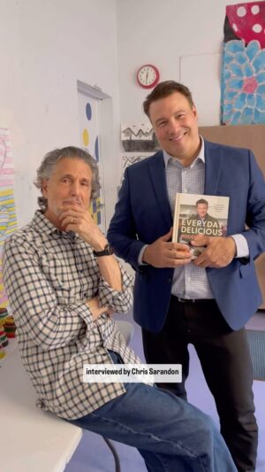 Rocco DiSpirito Instagram - Happy pub day to our guest from last night @roccodispirito! “Everyday Delicious” was born out of a need for simple meals to make during the pandemic that are crowd pleasers every time. 

We have signed copies available, give us a call to put one on hold for you!

Missed the talk? Subscribe to @theofficialchrissarandon’s podcast “Cooking by Heart” to hear the replay. 

🏷️ #JamesBeardAwardWinner #EverydayCooking #Homemade #ItalianFood #HomecookedMeal #CookbookAddict