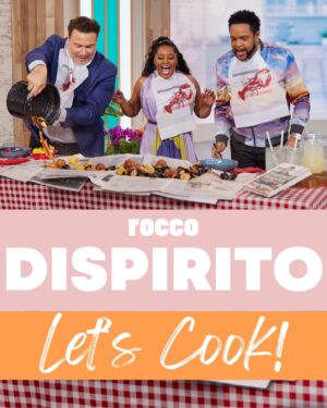 Rocco DiSpirito Instagram - BOIL IT UP! ➡️ Rocco DiSpirito puts his #everydaydelicious spin on a seafood boil! 🦀 Get the FULL RECIPES now at SherriShowTV.com!

#sherrishepherd #sherrishowtv  #sherri #besttimeindaytime #cooking #foodie #foodstagram #seafoodboil