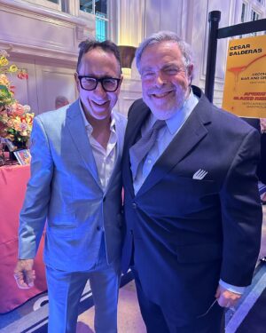 Rocco DiSpirito Instagram - What an honor to be a part of the City Meals on Wheels benefit last week. The incredibly generous guests were part of raising almost 1 million dollars that evening. Wow! Besides the incredible guests, I was thrilled to be amongst some of the greatest restaurant people in the world. @chefjwaxman @drewnieporent @roccodispirito @scottconant @danielboulud #citymealsonwheels