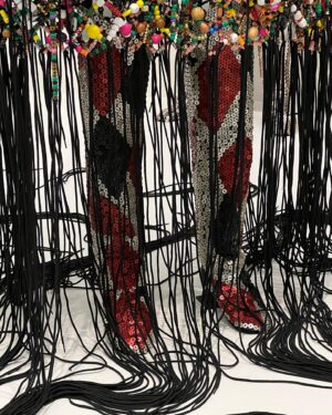 Rochelle Redfield Instagram - Haute Royalty, long live Nick Cave. Sublime rencontre between art and haute couture. milano’s got nuthin on you Mr Cave. #guggenheim #nickcave #highbrowkinkiestofboots #soundsuits