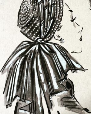 Rochelle Redfield Instagram - By I. C. Redfield. These gorgeous fashion illustrations are by my father!
I has always known that my parents meet in an art school in Detroit after my dad was honorably discharged from the army after ww2. I discovered his art work hidden away in a trunk when I was a teenager. I am blown away by his elegance and ease in these. Why hadn’t i seen these before? Well, I think the truth is complicated. But I have them now, and I’m super proud to share some of them with you.  #vintagefashionillustration #1940fashion #millnery #vintagewomensfashion #proudofmydad