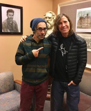 Rodney Mullen Instagram - This is one of my closest friends, Bret Anthony Johnston. Bret was on his way to turning pro, only broke his foot on tour, so ended up pursuing his writing. Within a matter of years, he became the Director of Creative Writing at Harvard, sharing offices (here) with some of the most influential writers and poets in the world. One of them once alluded to his skating—in light of his success—as “misspent years.” Bret quietly took what was meant as a compliment, yet confided later that it was his skating that created the foundation for his success. To this day, Bret skates religiously at least a few times a week, when he’s not on tour or on one of his hushed, Illuminati-sounding getaways. If you get the chance, check out his book, which is an int’l best seller: Remember Me Like This. We printed special boards to help advertise it, as it has glimpses of his own childhood, skating in Corpus Christi.