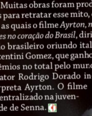 Rodrigo Dorado Instagram - Quando Ayrton Senna morreu, eu tinha 07 anos, quase 8. Mas me lembro onde eu estava, com quem eu estava e até o que eu vestia. Finais de semana dormíamos na casa da vovó com meus primos e assistíamos a corrida de pijamas com o tio esfregando as mãos em frente a TV.

Domingo era dia de vê-lo, de cantarolar “pan pan pan”! Mas no dia 01 de maio de 1994 tudo mudou. 

Ele inspirou jovens a praticar esporte e os valores que o esporte nos proporciona como disciplina, resiliência e perseverança. Minha mãe até parou de fumar por causa dele.

Quando eu tinha 34 anos, Ayrton me inspirou novamente. Eu tive o privilégio de interpretar Senna na sua adolescência e claro que ficou um pouco da essência dele em mim, na minha alma.

Hoje, tantos “ídolos” do esporte aparecem envolvidos com drogas, brigas e até mesmo crime. Falta Ayrton Senna do Brasil. O que você acha?

#30anossemayrtonsenna #esporteinspira #idolos