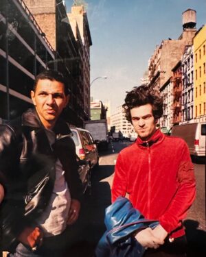 Romain Duris Instagram - NYC with my friend Roschdy 💥🚀 thx @roschdy.zem #thegoodolddays #newyorkcity #souvenirssouvenirs