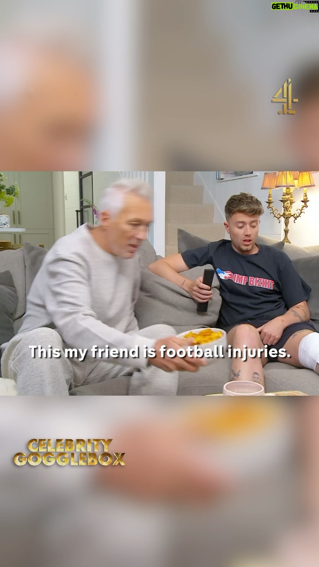 Roman Kemp - 29.5K Likes - Brutal 😂
Happy Father’s Day
@realmartinkemp @romankemp #CelebrityGogglebox
Catch up on the latest series on @Channel4
📺💻📱👀