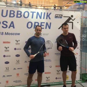 Roman Shirokov Instagram - С огромным удовольствием принял участие в мастер-классе организованном @worldclassclubs в рамках чемпионата по сквошу!  @rebrov32 спасибо за спарринг😁 #яworldclass#сквош