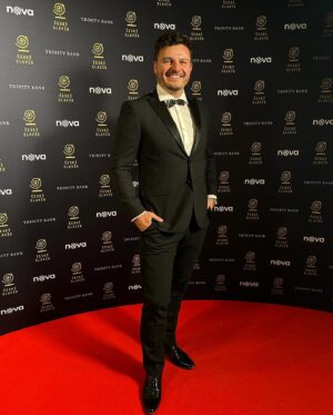 Roman Staša Instagram - Letošní @ceskyslavik 🤩
Díky za pozvání @tvnovaofficial😊

 #dogala #bignight #ceskyslavik #zazitek