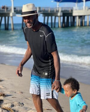 Romany Malco Instagram - #HappyFathersDay to the dads out there. I know every experience is unique, but I’m not here to judge. My wish for all the dads and their children is that they find peace, love and acceptance somewhere along their journey. ❤️💪🏾🙏🏾