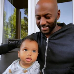 Romany Malco Instagram - Having a man to lil’ man with the boss. Yup. I work for him. ☝🏾💯❤️