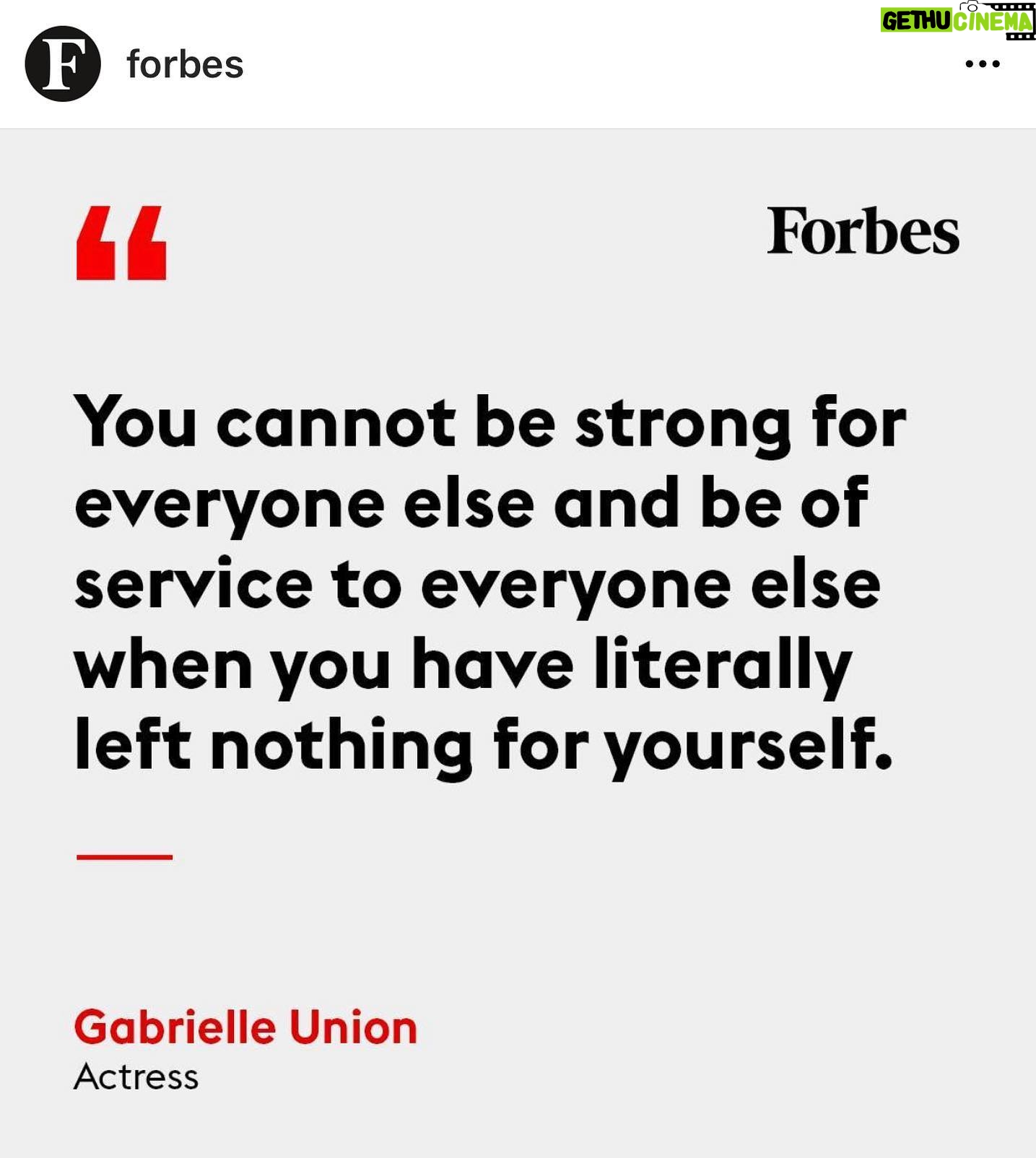 Romany Malco - 4.6K Likes - My homie, @GabUnion has a way of saying it well and making it stick. Me, being the over compensator that I am, felt every syllable of this. 💯🙏🏾👑 @forbes