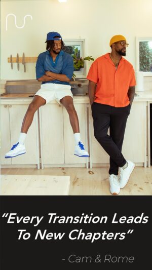 Rome Green Jr. Instagram - Where you’re at doesn’t determine who you are, and sometimes it takes pivotal moments to show you That. This episode Heye Frequency Co-founders Cam & Rome reveal vulnerable times that haven’t been shared before. 

In the midst of one of the biggest life transitions yet, they invite you in on a conversation about shutting down a business, determination to grow another one, and the journey to being your greatest self. 

⚡️ Full video link in bio ⚡️