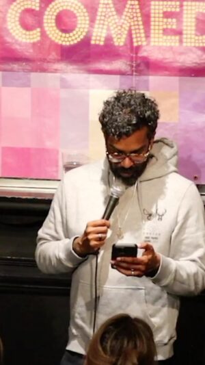 Romesh Ranganathan Instagram - I took texts and suggestions for an hour the other night at @alwaysbecomedy. Late on in the show this happened.