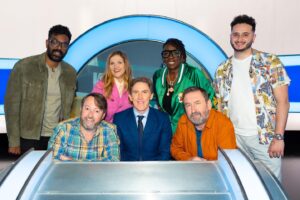 Romesh Ranganathan Instagram - I look like a fan who asked to take a photo with the panel. But @wilty.bbc is on @bbcone tonight at 8 and I’m on it. It was fun. Although we recorded it a while ago so it might have been awful.