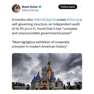 Ron DeSantis Instagram - We have consistently fought — and won — the big fights on behalf of the people.

When Disney went after our kids, I stood strong in defense of the rights of parents.

Donald Trump and Nikki Haley sided with Disney. Haley even invited them to her state.

They were wrong.